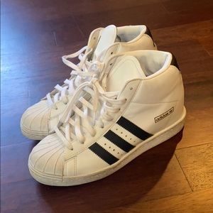 Adidas High Too Platform Sneakers
